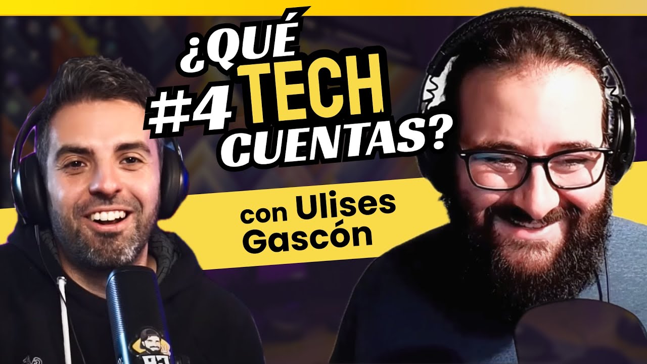 Promo Banner - ¿Qué TECH Cuentas? (Podcast) - Ep. 4 - Cómo es contribuir y mantener proyectos como NODE.JS, con Ulises Gascón
