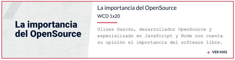 Banner promocional de WeCodeSign 20